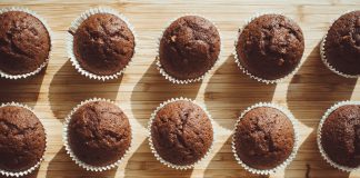 Grain-Free Peanut Butter Chocolate Banana Muffins