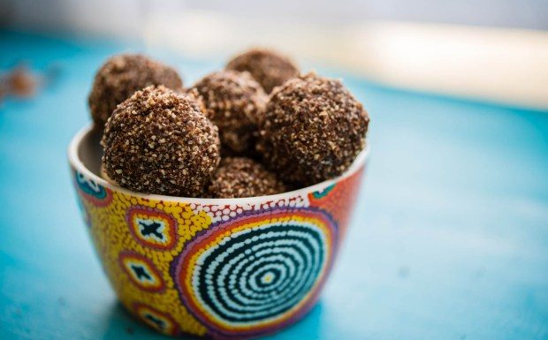 Peanut Butter Chocolate Protein Balls